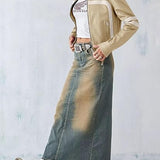 Women’s Faux Leather Jackets Zip Up Stand Collar Cropped Motocross PU Coats