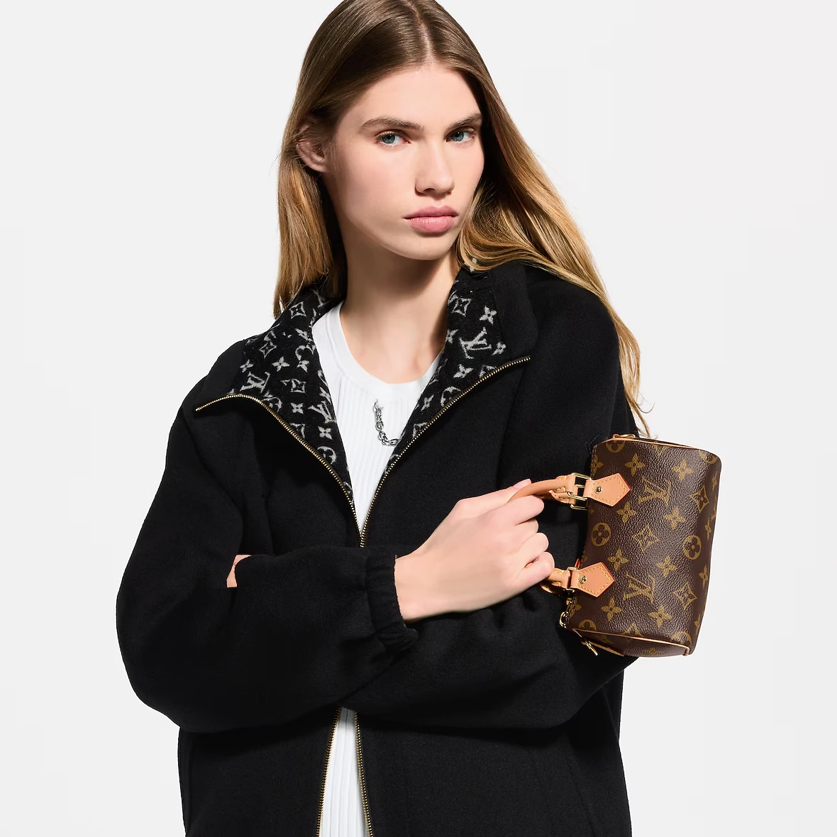 Nano Speedy Leather Bag
