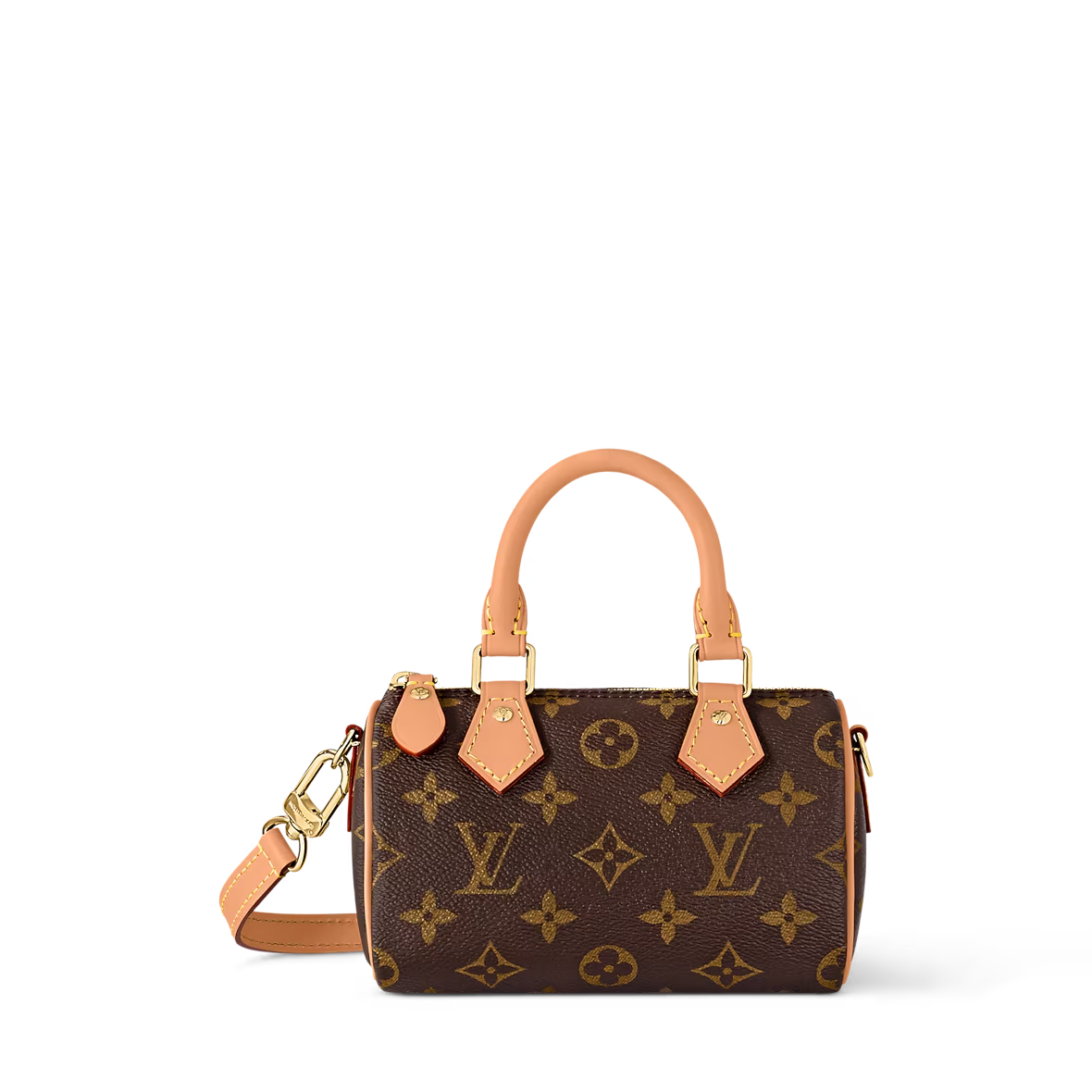 Nano Speedy Leather Bag