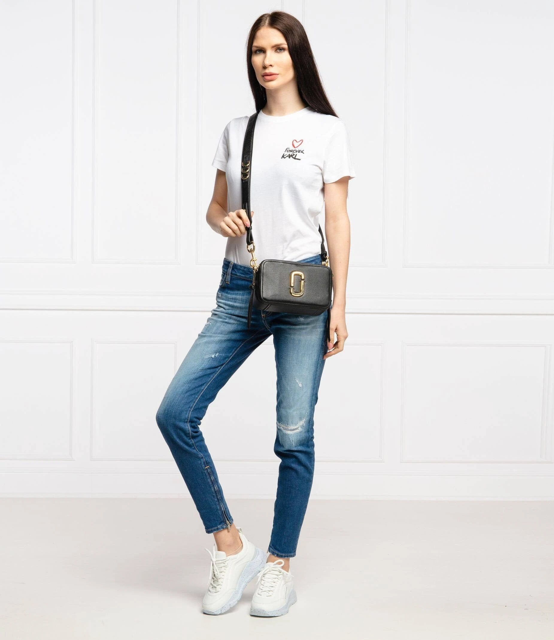 MJ Leather messenger bag